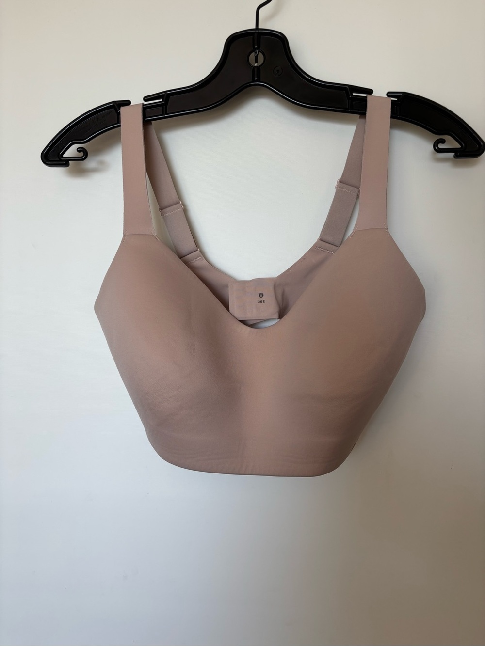 lululemon athletica Soft nude Wireless Support Bra 36E